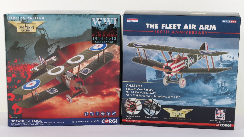 Two Corgi “The Aviation Archive” boxed models