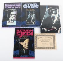 Star Wars Dark Horse Comics “Classic Star Wars Trilogy Set” autographed comic book set