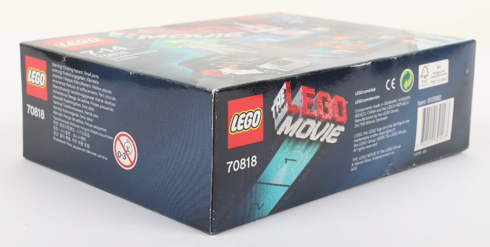 Two Lego “The Lego movie” sealed sets 70816 and 70818, - Image 5 of 6