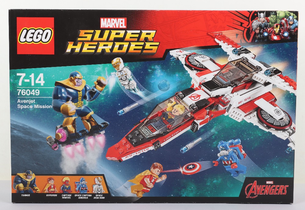 Lego Marvel Superheroes 76049 Avenjet space mission sealed set