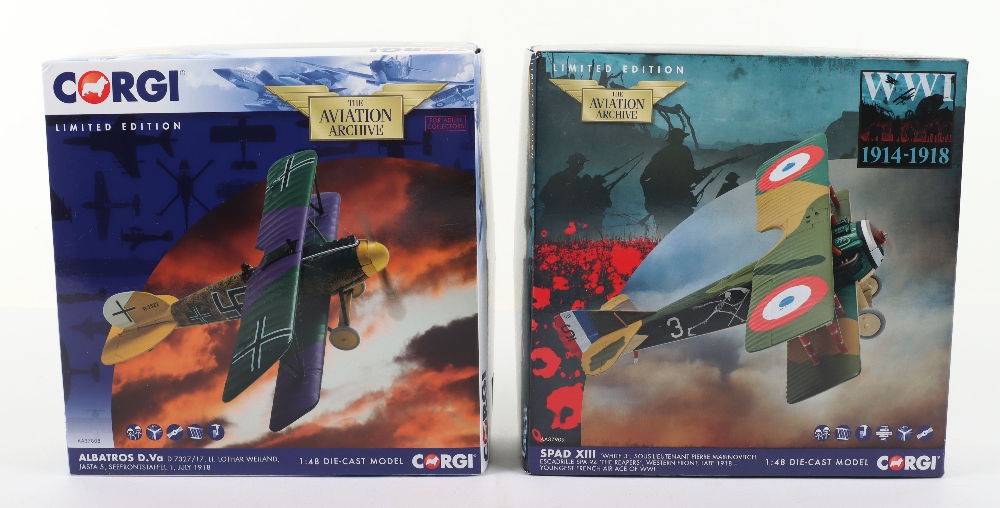 Two Corgi “The Aviation Archive” Boxed models