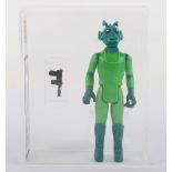 Vintage Star Wars Greedo 3 ¾ inches UKG 80% Graded Figure