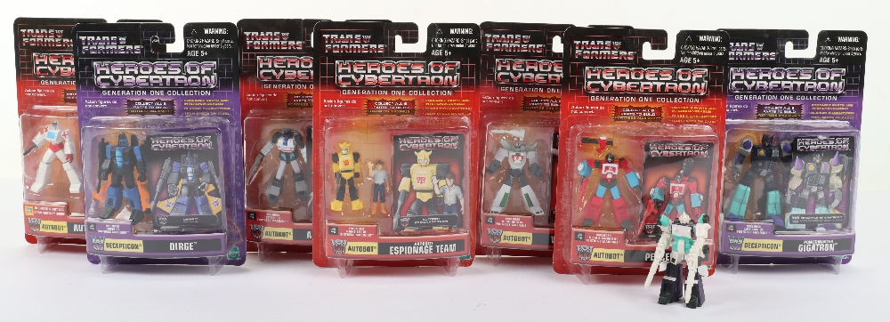 Transformers 2003 Heroes of Cybertron MOC figures