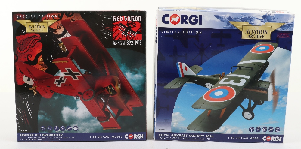 Two Corgi “The Aviation Archive” Boxed models