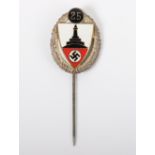 Third Reich Veterans Association DRKB 25 Years Membership Pin