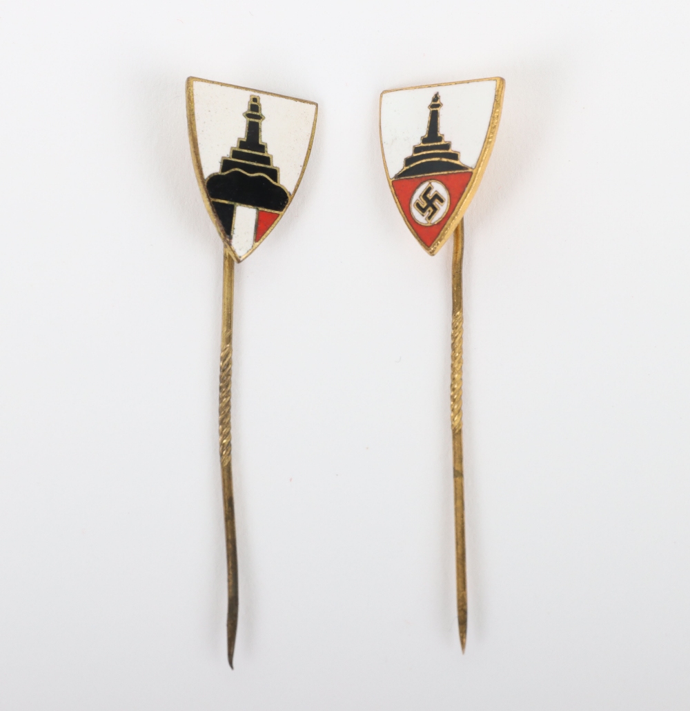 2x German Veterans Associations Stickpins