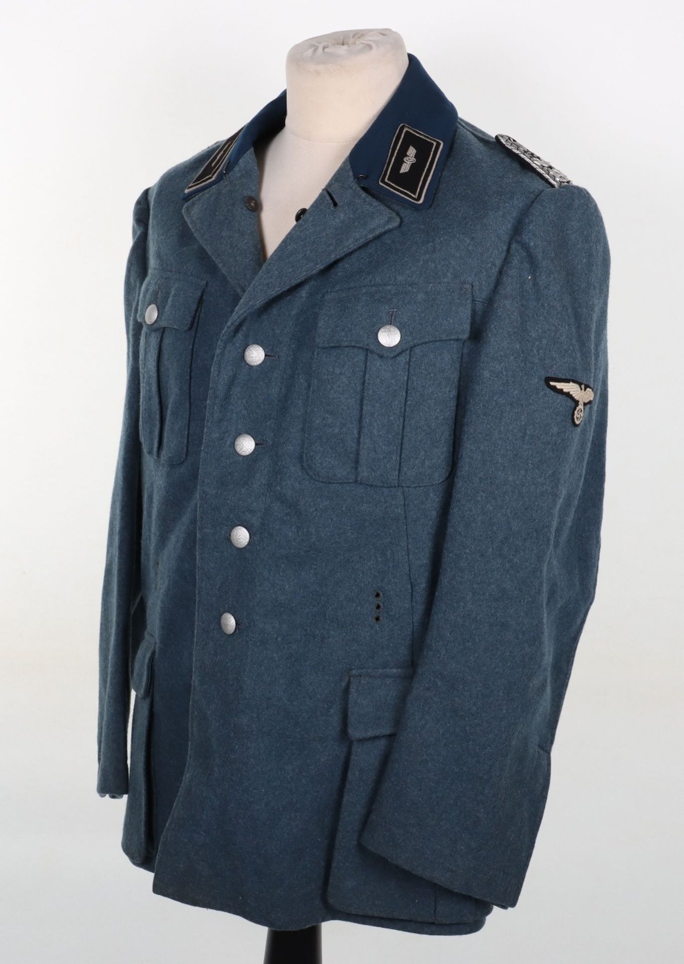 Third Reich Bahnschutzpolizei Full Uniform Grouping - Image 4 of 21