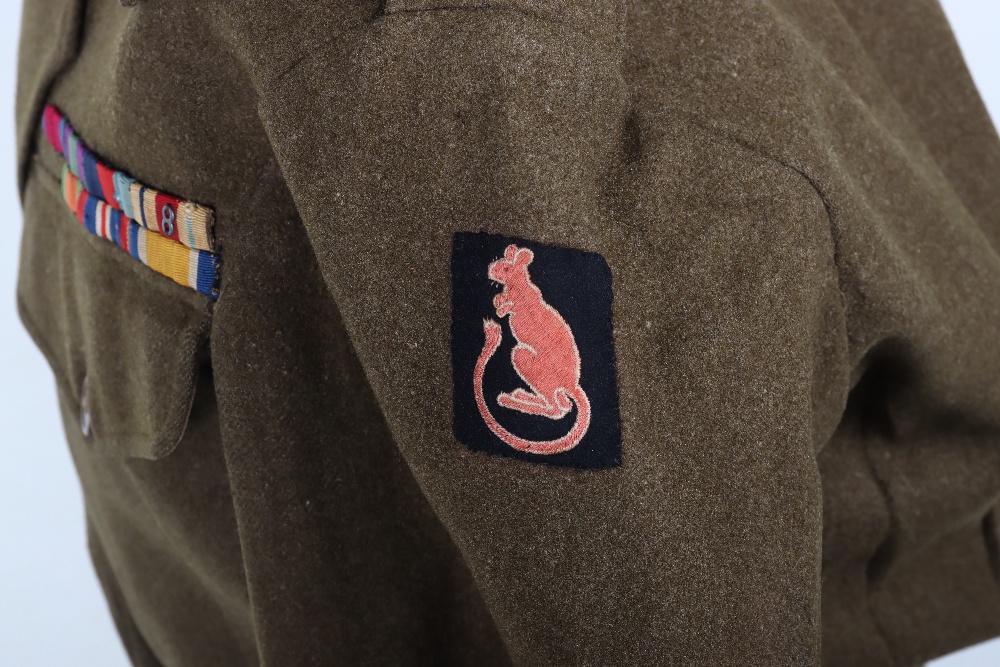 WW2 British South Wales Borderers Lieutenant Colonels Battle Dress Blouse - Bild 9 aus 9