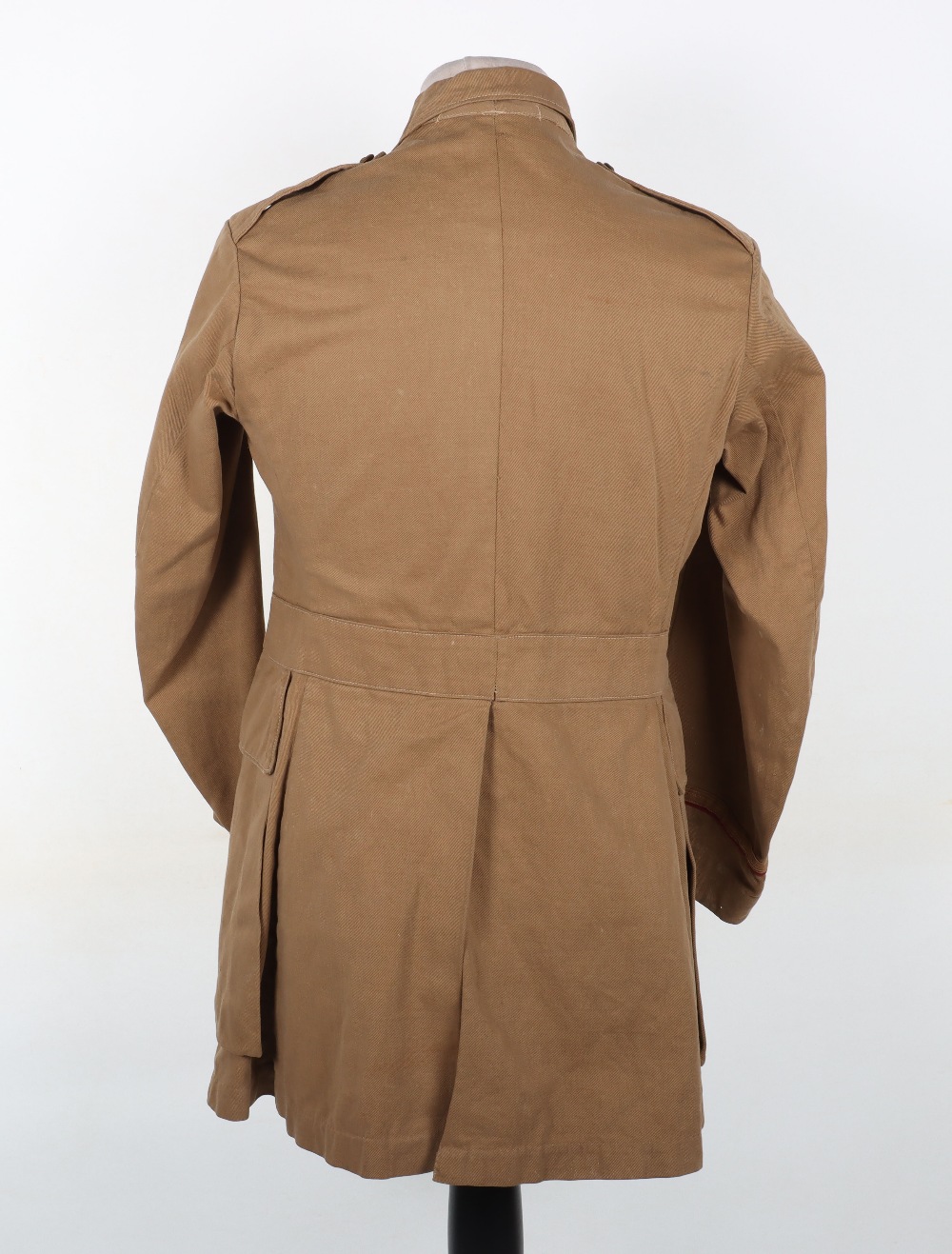 WW1 Royal Naval Volunteer Reserve / Royal Naval Division Doctors Tropical Pattern Tunic - Image 8 of 9