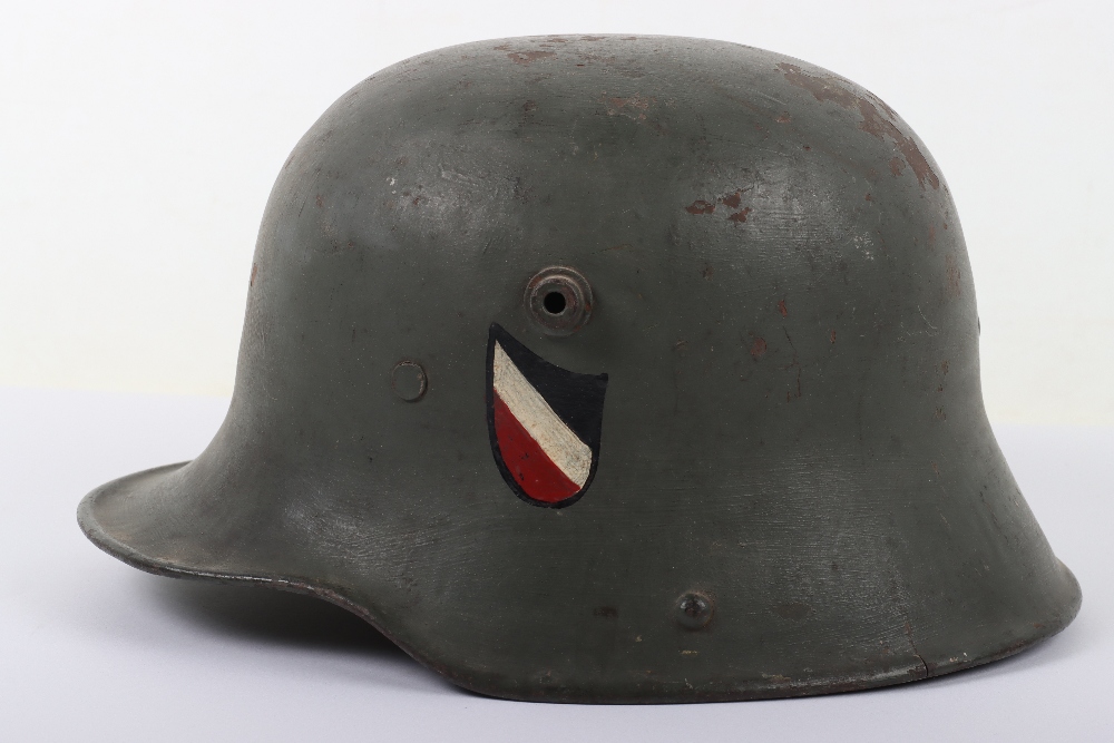 German Reichswehr Steel Combat Helmet - Bild 7 aus 10