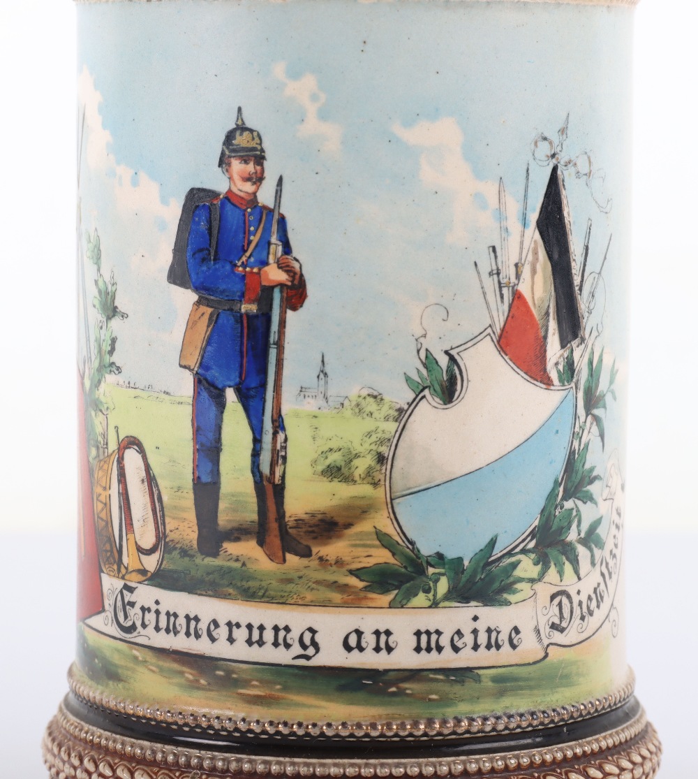 Imperial German Regimental Stein 21st Infantry Regiment - Bild 4 aus 8