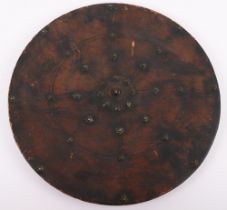 Well-Made Decorative Copy of a Scottish Highlanders Shield Targe in the 18th Century Manner