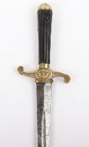 French Napoleonic Naval Officers Regulation Dirk, Circa 1805