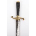 French Napoleonic Naval Officers Regulation Dirk, Circa 1805