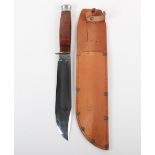 Large Hunting Knife by Cox Co Ltd Sheffield