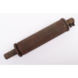 Inert WW1 British Stokes Mortar Projectile with All Way Fuse