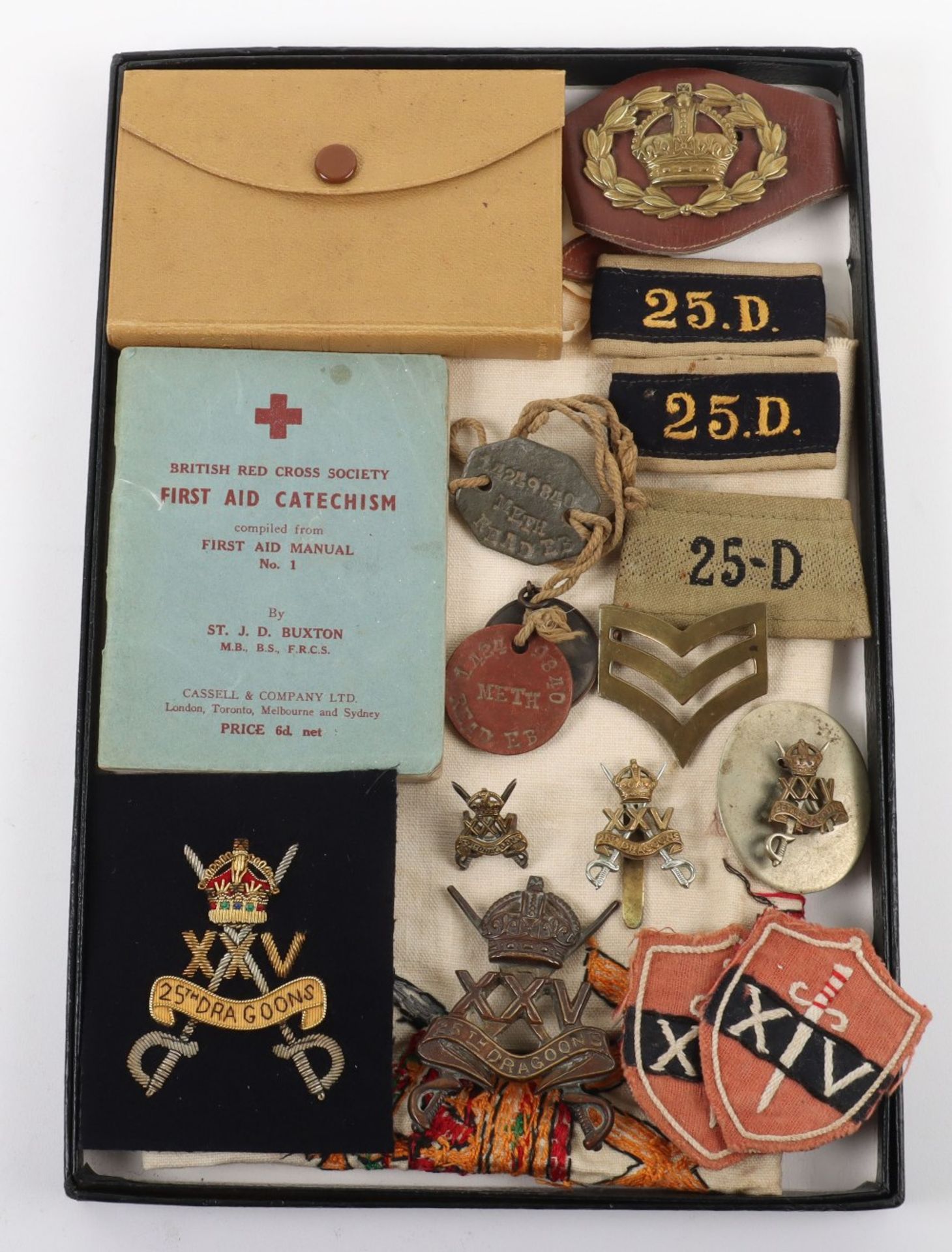 WW2 British Medals, Badges and Document Archive of Sergeant Edward Bert Read 25th Dragoons 14th Army - Image 6 of 27