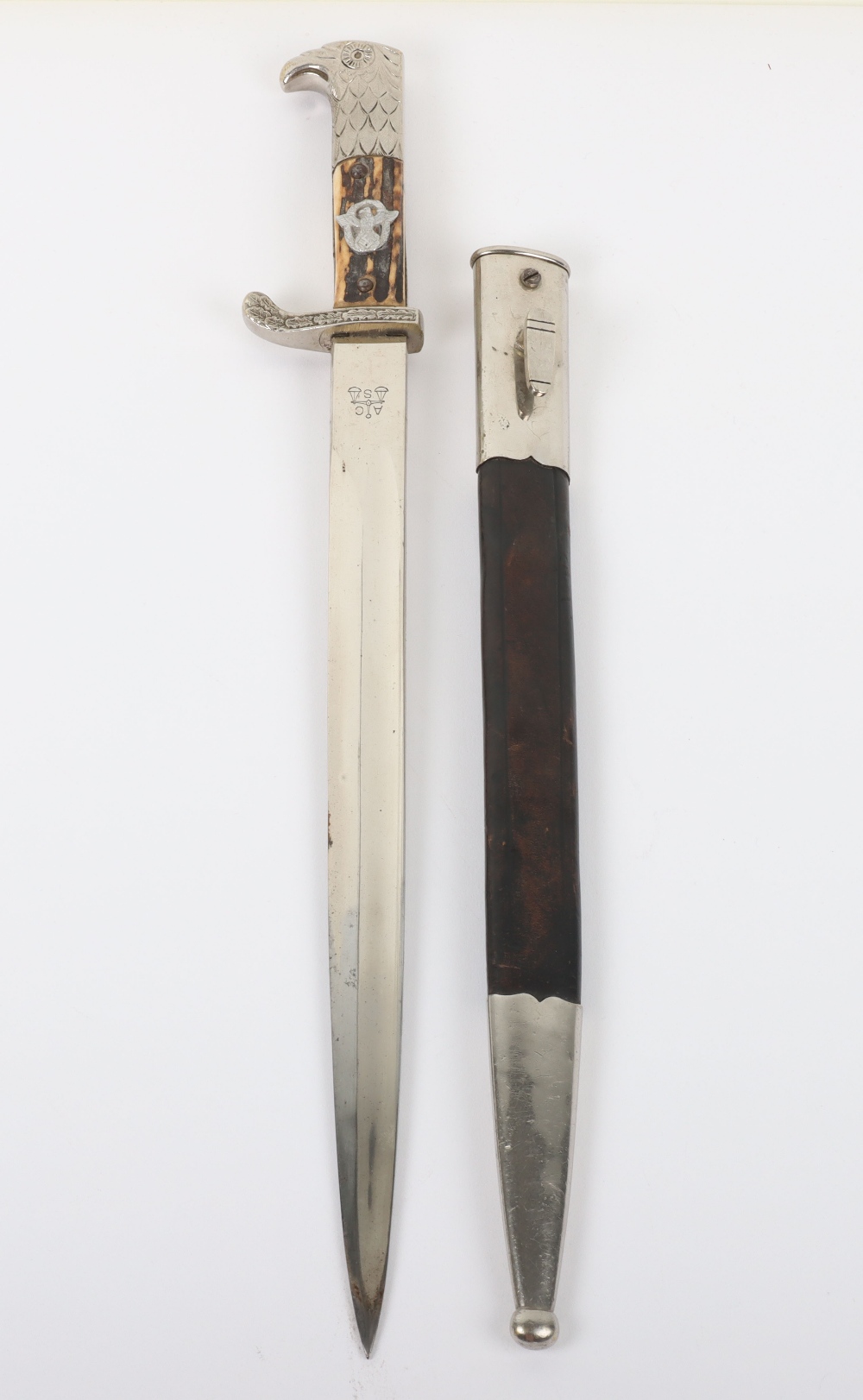 Third Reich Police Bayonet by Alexander Coppel Solingen