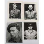 4x Signed Photographs of WW2 British Victoria Cross Winners