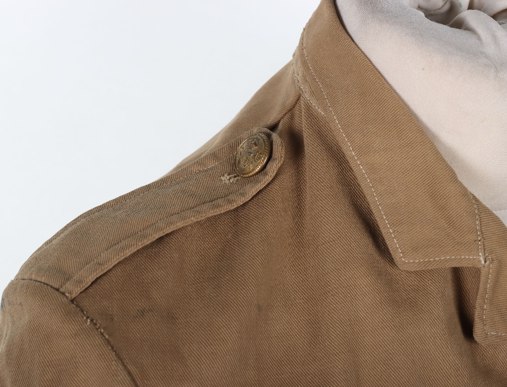 WW1 Royal Naval Volunteer Reserve / Royal Naval Division Doctors Tropical Pattern Tunic - Image 7 of 9