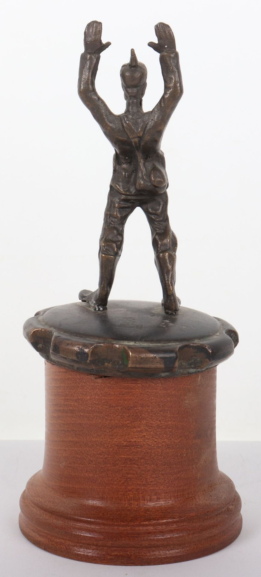 Bronze Figure of a Surrendering WW1 German Soldier - Image 3 of 6