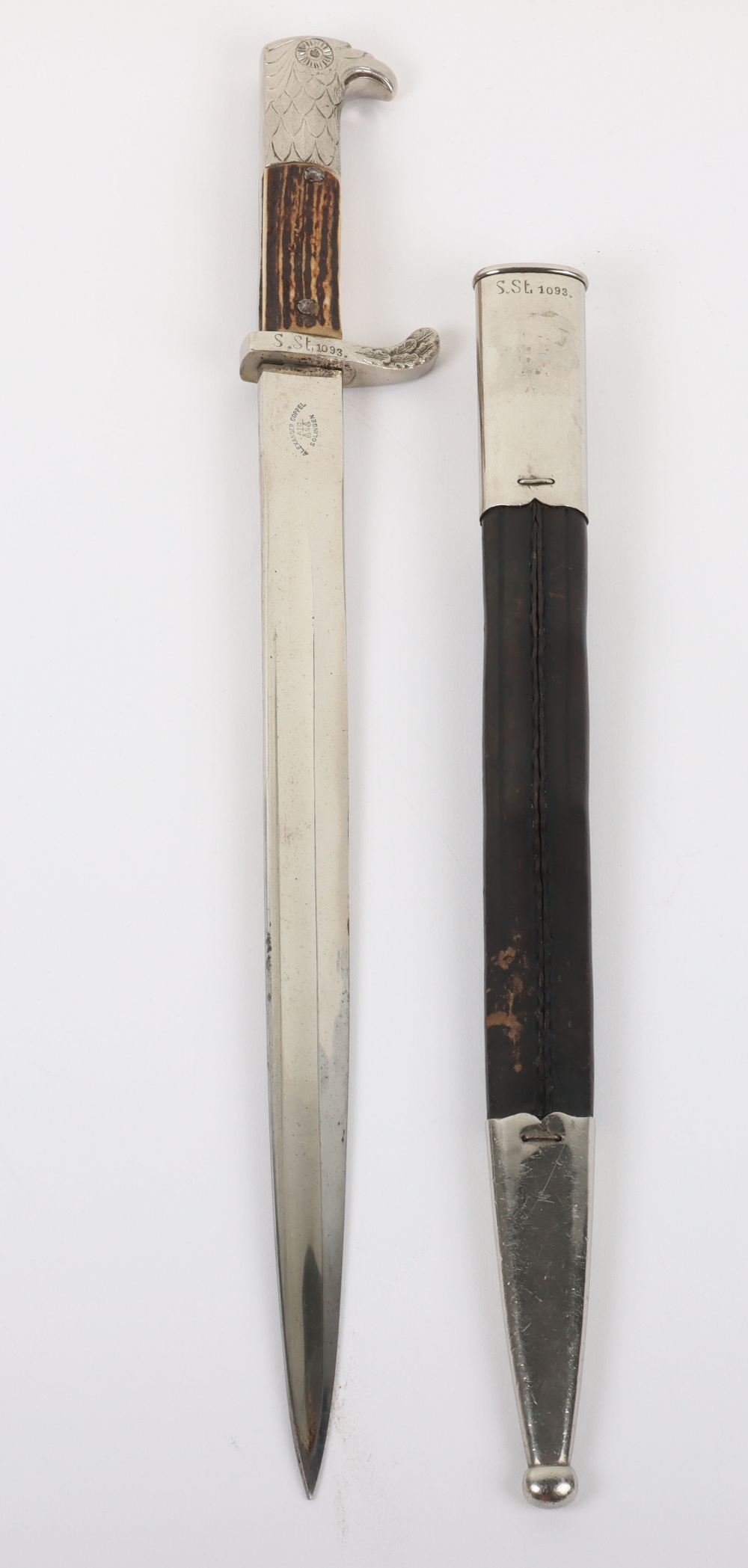 Third Reich Police Bayonet by Alexander Coppel Solingen - Bild 3 aus 13