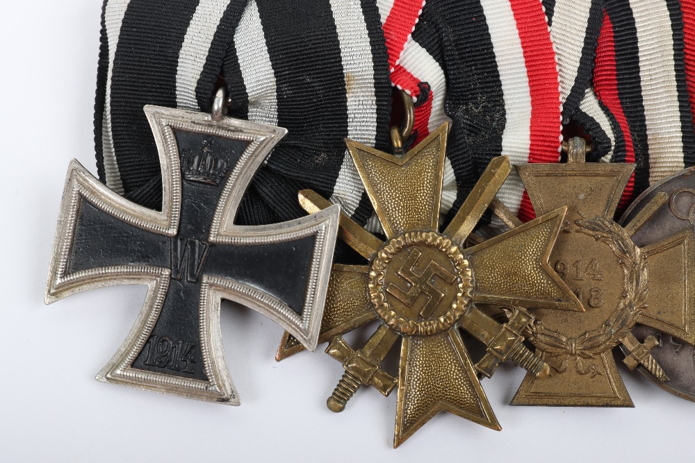 Rare WW1 / WW2 German 1936 Olympics Court Mounted Medal Group of Six - Bild 2 aus 7