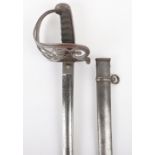 British 1827 Pattern Infantry Officers Sword of the Edinburgh Volunteer Rifles