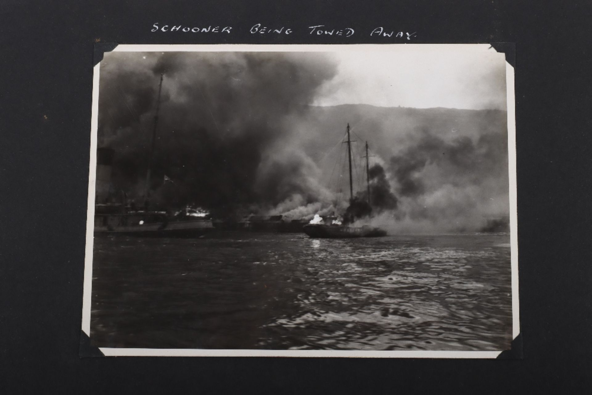 Fine WW2 Royal Navy Photograph Album Documenting the Service of the Recovery Tug H.M.R.T. Tenacity - Image 19 of 23