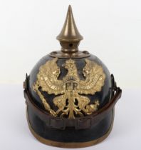 Imperial German Prussian Regimentally Marked Other Ranks Pickelhaube