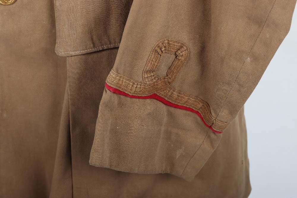 WW1 Royal Naval Volunteer Reserve / Royal Naval Division Doctors Tropical Pattern Tunic - Image 4 of 9