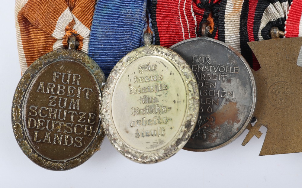 Rare WW1 / WW2 German 1936 Olympics Court Mounted Medal Group of Six - Bild 6 aus 7