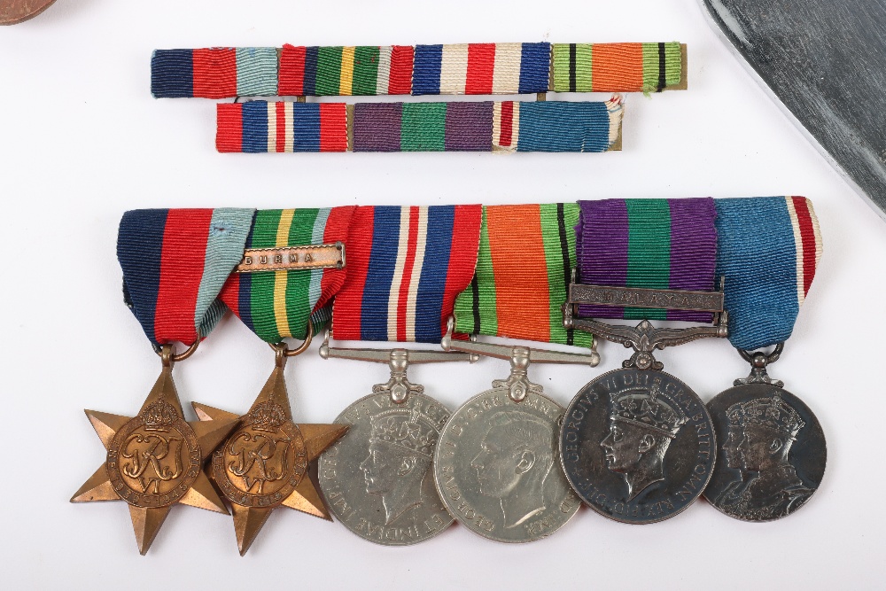 An Interesting Medal Group of Six and Presentation Gurkha Kukri to a Member of Mission 204, the Brit - Bild 2 aus 11