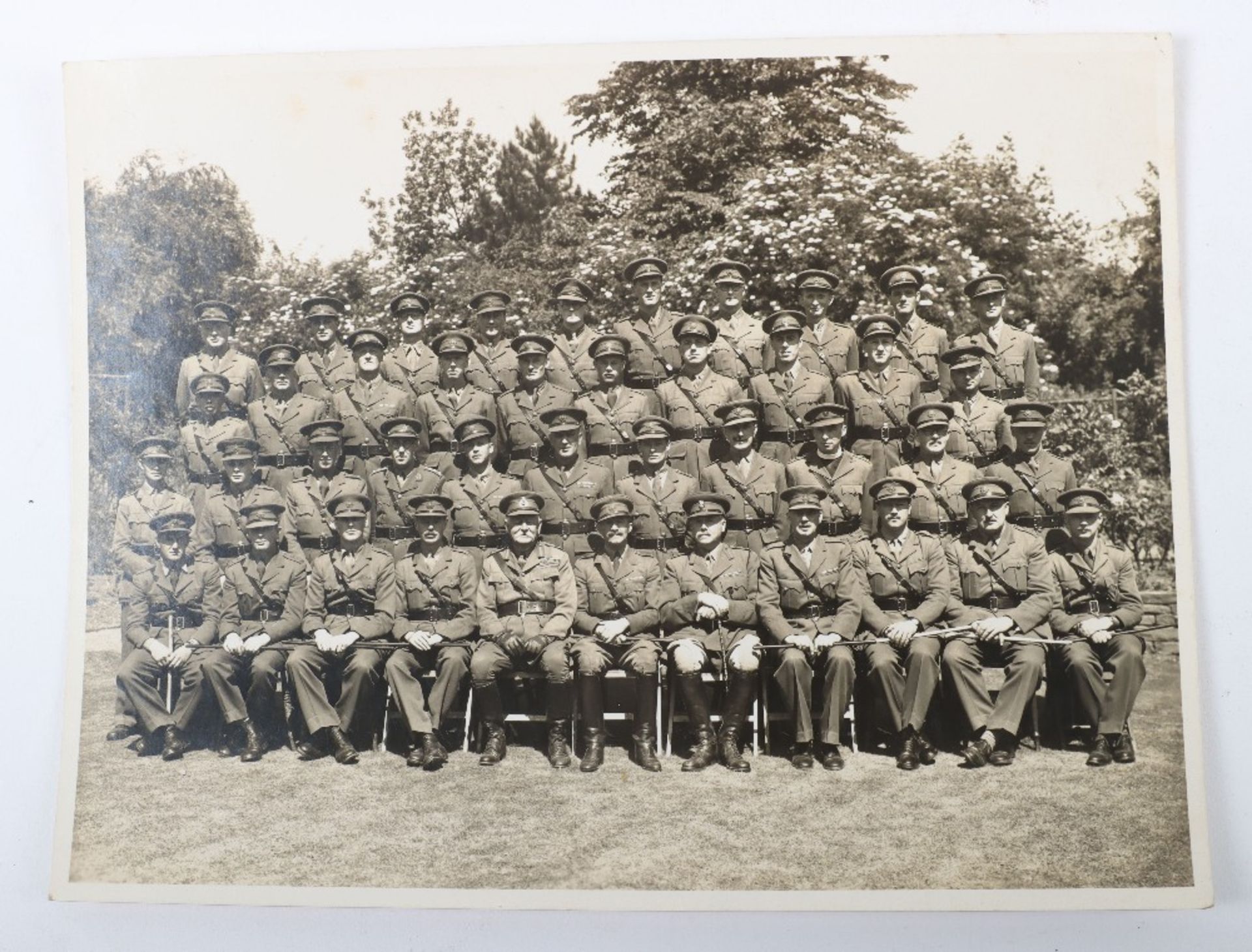 Historically Important WW2 Royal Armoured Corps O.B.E Medal Group of Five Awarded to Captain (temora - Image 5 of 50