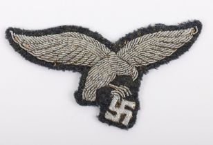 WW2 German Luftwaffe 1st Pattern Tunic Breast Eagle