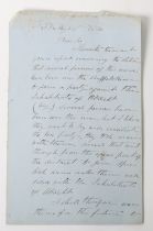 Interesting Signed Document of James Alfred Rorke, Known as “Rorke of Rorkes Drift”