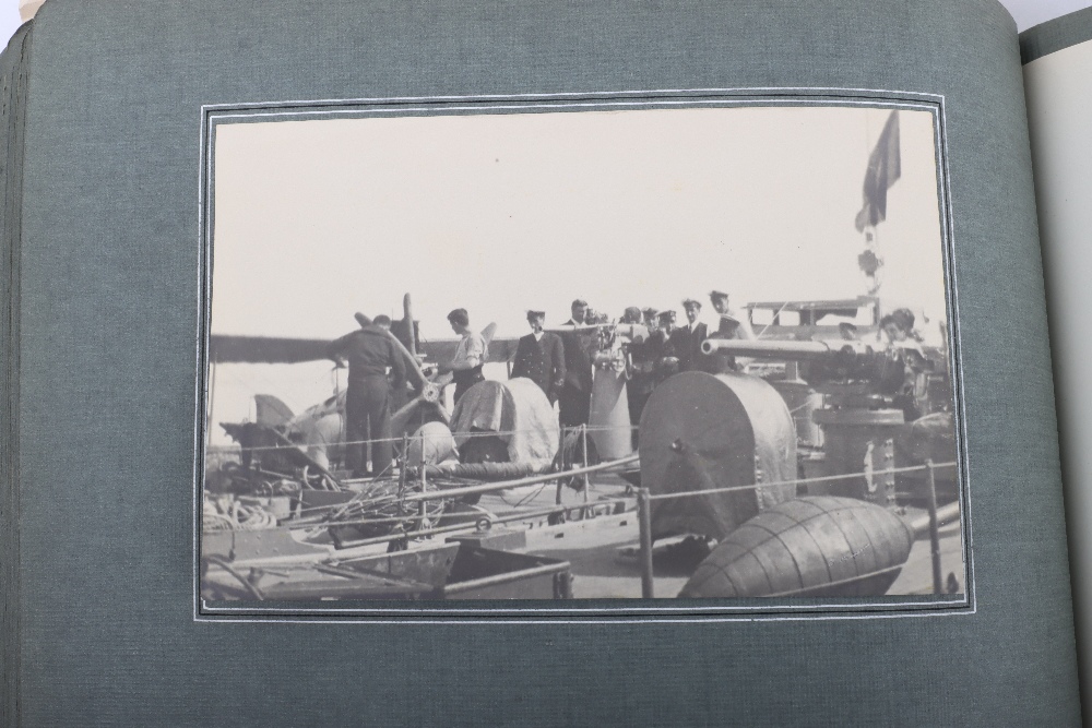 Magnificent Photograph Album and Associated Items Documenting the Service of Deck Hand F C Jenson Ro - Image 13 of 14