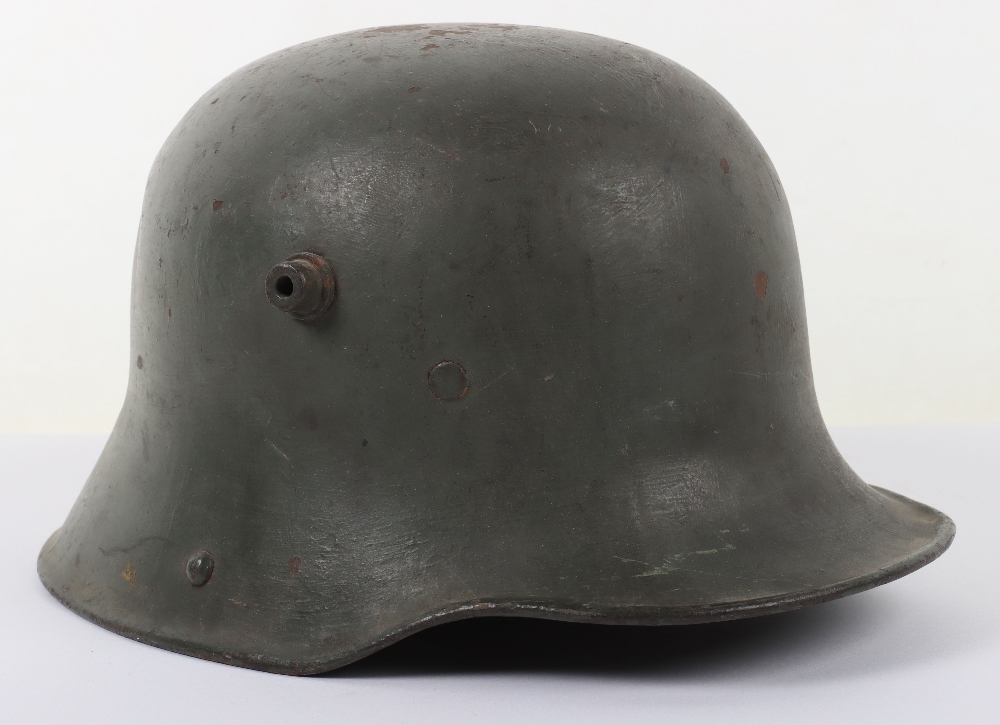 German Reichswehr Steel Combat Helmet - Bild 2 aus 10