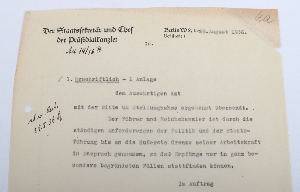 Interesting Third Reich Documents Relating to the Danish Journalist and Hollywood Gossip Columnist I - Bild 15 aus 47