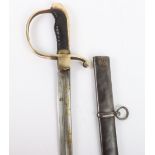 WW1 Turkish Cavalry Troopers Sword