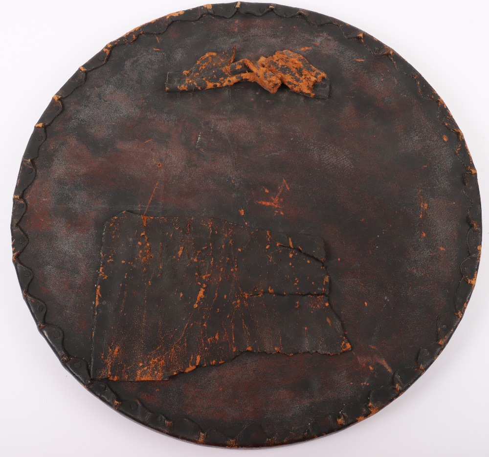 Well-Made Decorative Copy of a Scottish Highlanders Shield Targe in the 18th Century Manner - Bild 3 aus 3