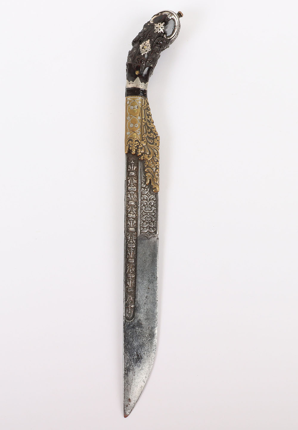 Fine Quality Ceylonese Knife Pia Kaetta, Probably 18th Century - Bild 12 aus 12