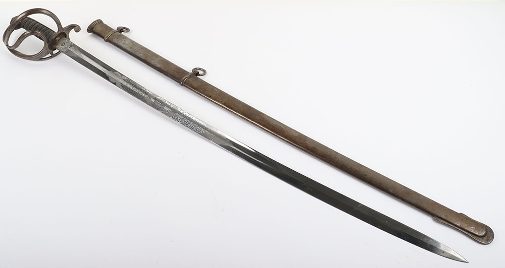 Good 1821 Pattern Cavalry Officer's Sword of the 1st Surrey Light Horse - Bild 12 aus 13