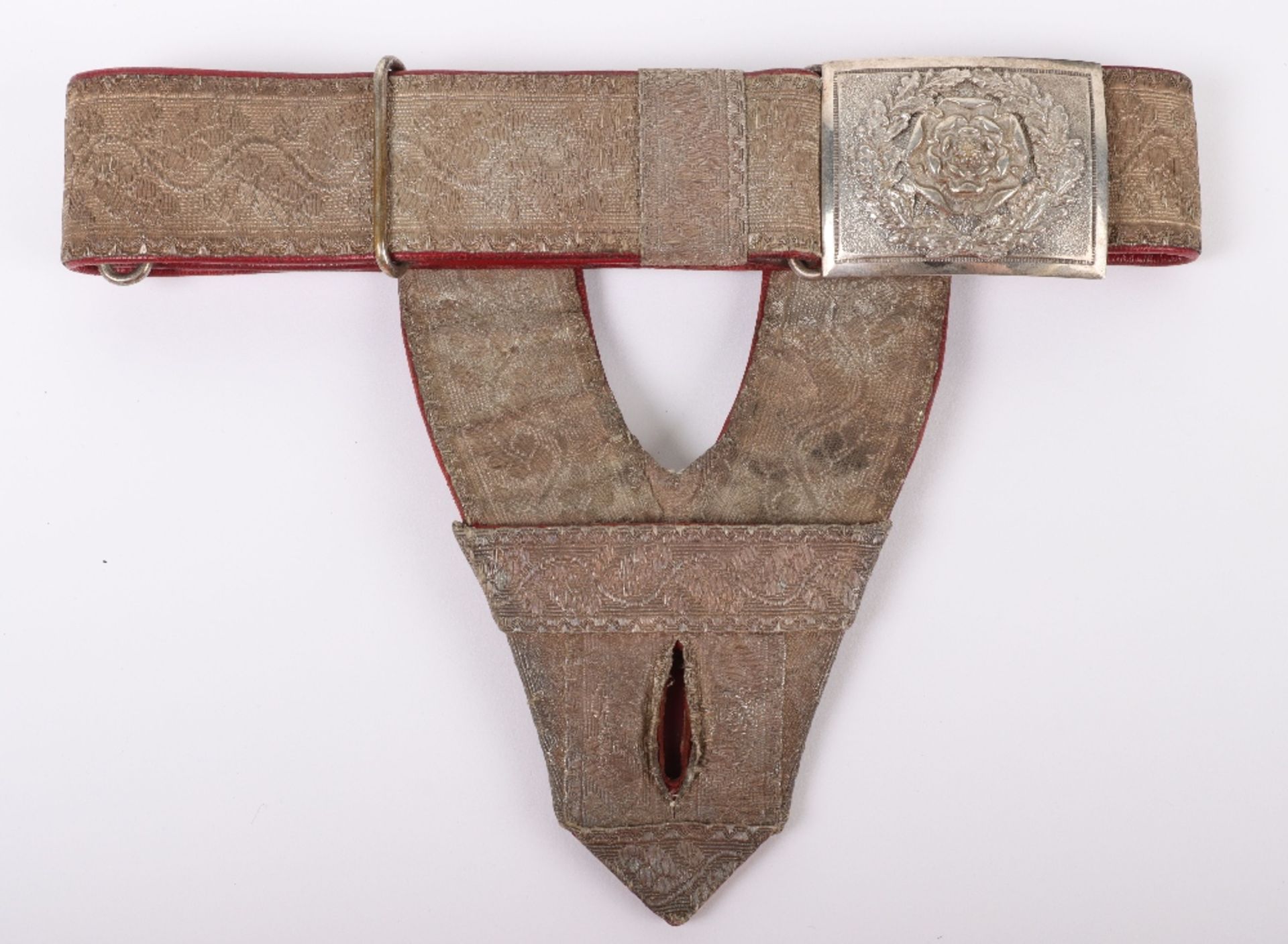 Edward 7th Courtsword, Embroidered Belt & Hanger, Cased Epaulettes for a Lord Lieutenant of an Engli - Image 30 of 38