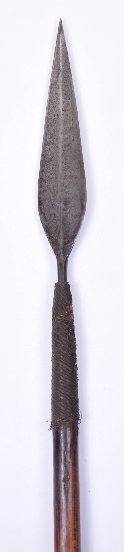 Early Zulu Stabbing Spear “Iklwa” - Image 2 of 7