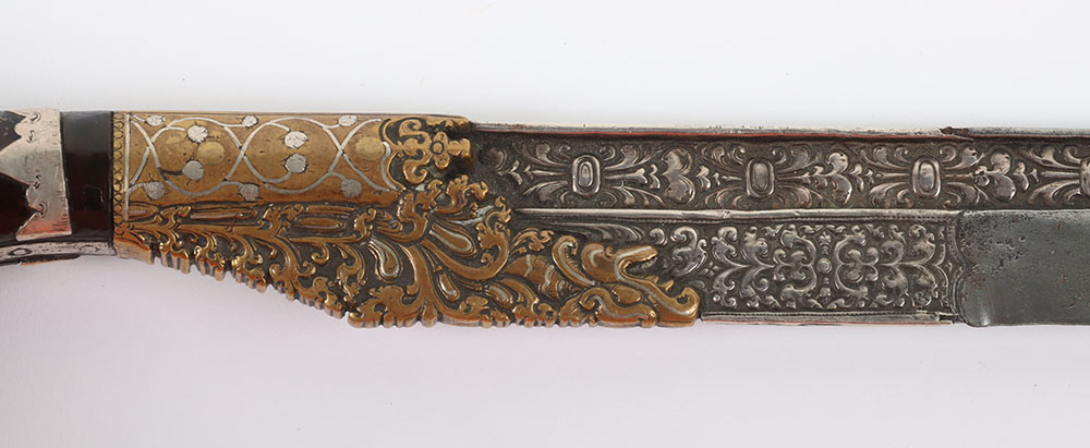 Fine Quality Ceylonese Knife Pia Kaetta, Probably 18th Century - Bild 10 aus 12