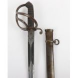 Good 1821 Pattern Cavalry Officer's Sword of the 1st Surrey Light Horse