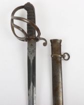 Good 1821 Pattern Cavalry Officer's Sword of the 1st Surrey Light Horse