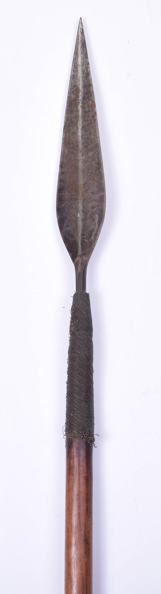 Early Zulu Stabbing Spear “Iklwa” - Image 3 of 7