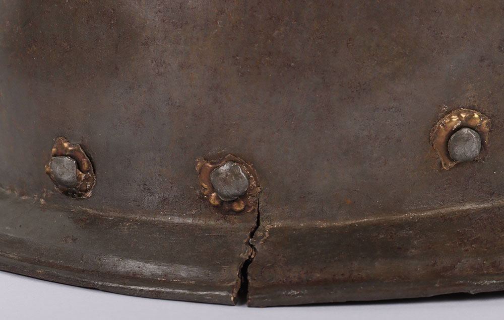 Late 16th Century Italian Helmet Cabaset - Bild 4 aus 11